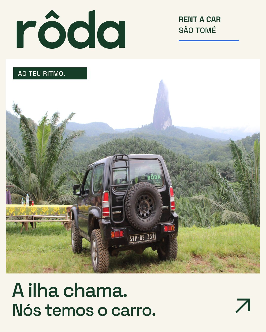 A ilha chama.